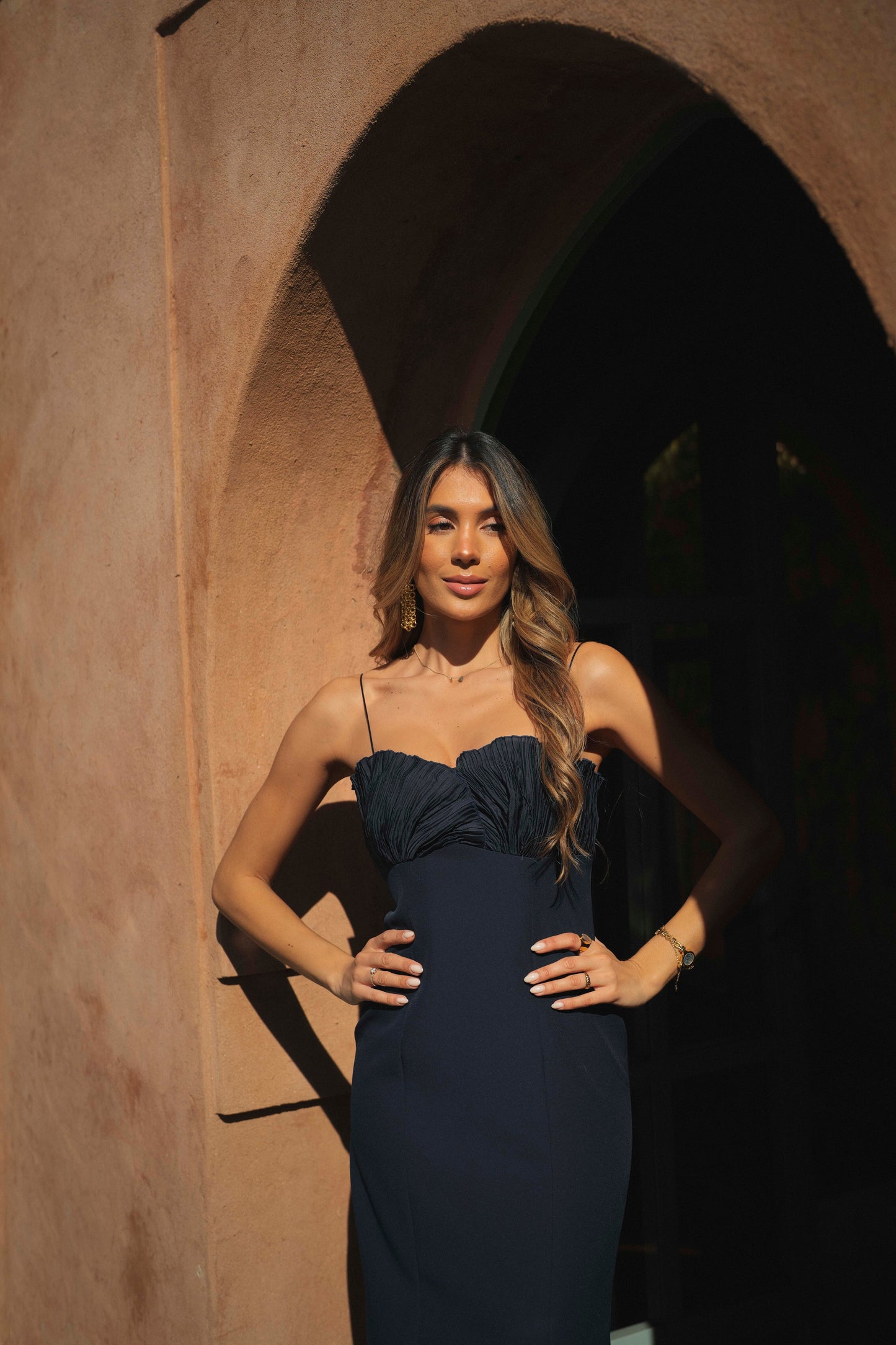 VESTIDO ALBA MARINO