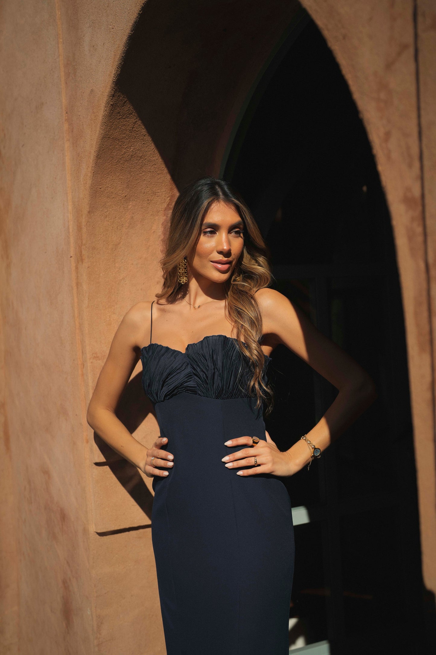 VESTIDO ALBA MARINO