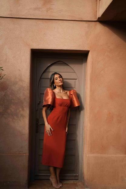VESTIDO ÉLIA TEJA